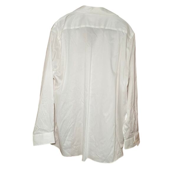 Michael Kors - Men's White Airsoft Stretch - Dress Shirt - Size XL - Picture 2 of 12